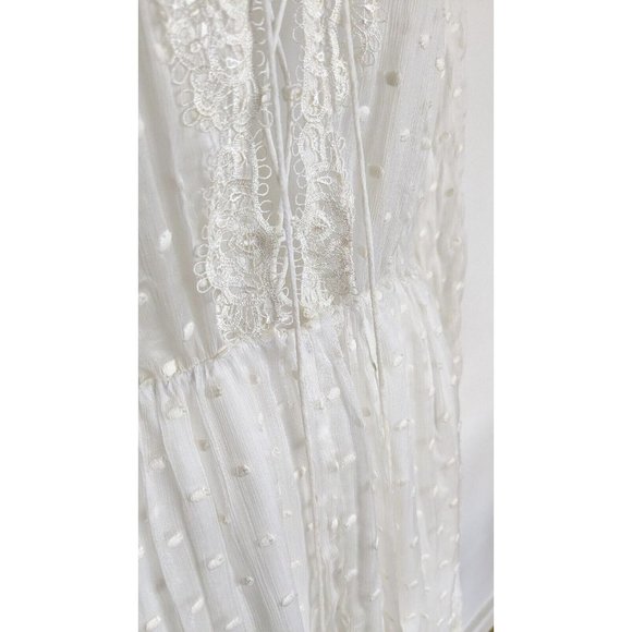 Zimmermann Oleander Lattice Playsuit Silk Size 1 / 10 - Picture 14 of 16